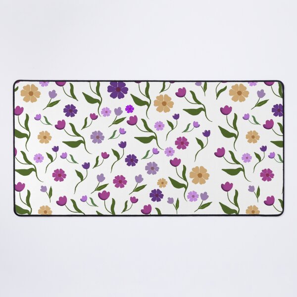 Item preview, Purple Wildflower Seamless Floral Pattern designed and sold by IO Soul Spaces.