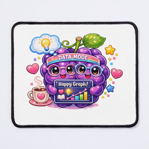 Item preview, Happy Graph – Pastel Kawaii Berry Data Mode designed and sold by Sommium .
