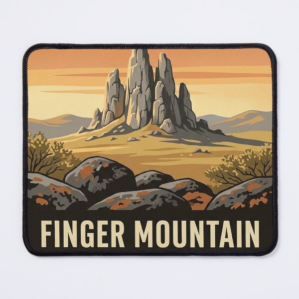 Item preview, Finger Mountain Arctic Circle Alaska Granite Tor Sticker designed and sold by DetourDgn.