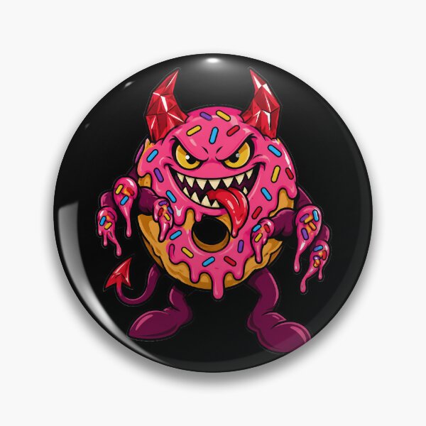 Item preview, Donut Demon designed and sold by DrawingAndText.