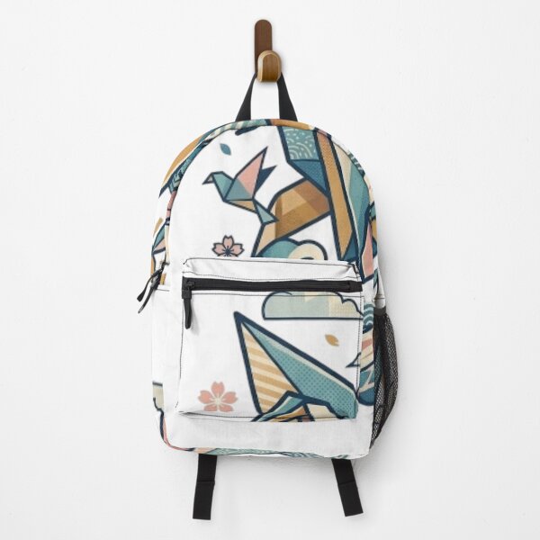 Item preview, Geometric Origami Crane Japanese Wave Graphic designed and sold by Stoic-Shop.