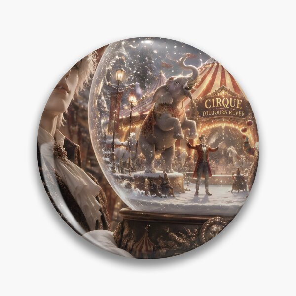 Item preview, Circus Ringmaster with Crystal Snowglobe designed and sold by sigmaartstudio.