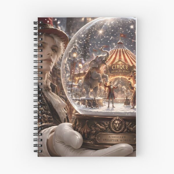 Item preview, Circus Ringmaster with Crystal Snowglobe designed and sold by sigmaartstudio.