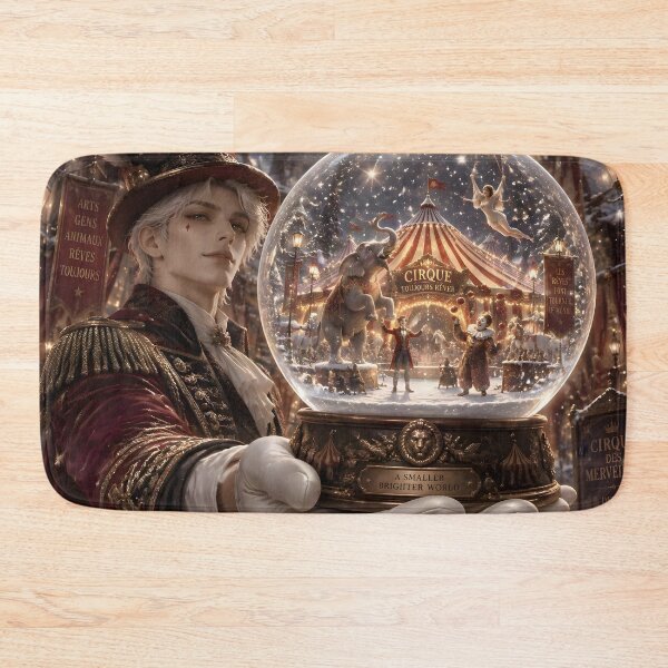 Item preview, Circus Ringmaster with Crystal Snowglobe designed and sold by sigmaartstudio.