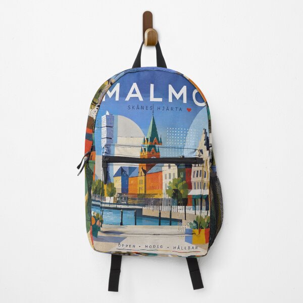 Item preview, Malmö, Sweden – a painting of a summer day in this beautiful Scandinavian city. designed and sold by GalleryKauffeld.