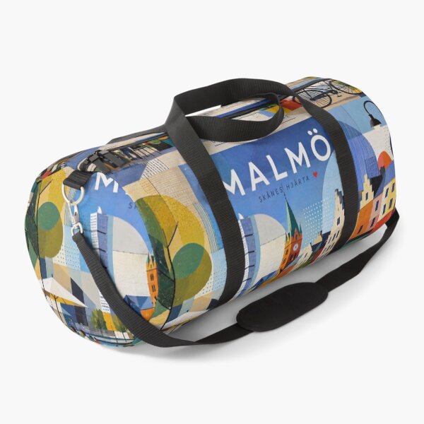 Item preview, Malmö, Sweden – a painting of a summer day in this beautiful Scandinavian city. designed and sold by GalleryKauffeld.