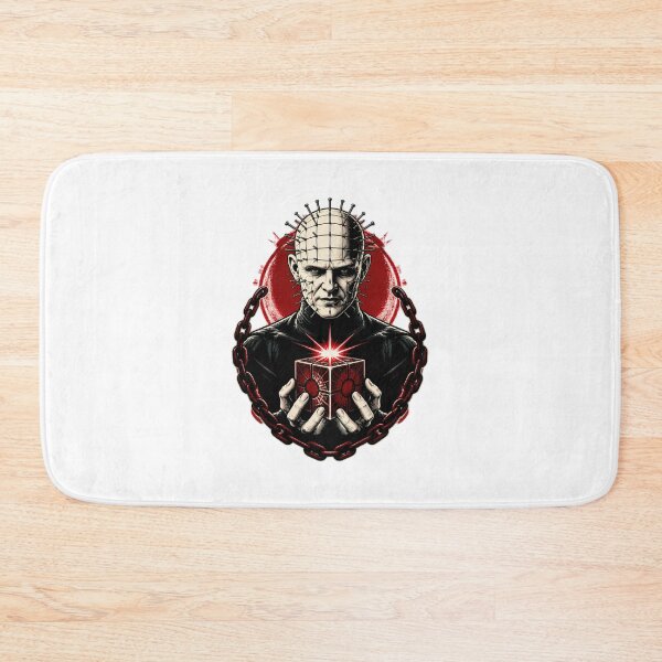 Item preview, Pinhead Horror Character Illustration with Dark Gothic Design designed and sold by nilakastrati04.