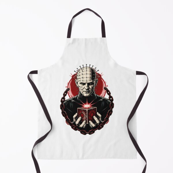 Item preview, Pinhead Horror Character Illustration with Dark Gothic Design designed and sold by nilakastrati04.
