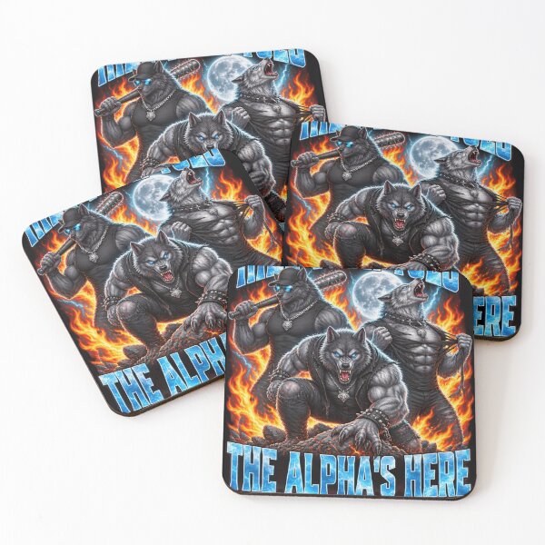 Item preview, Hide Your Toes The Alpha's Here Werewolf designed and sold by KristinNorma.