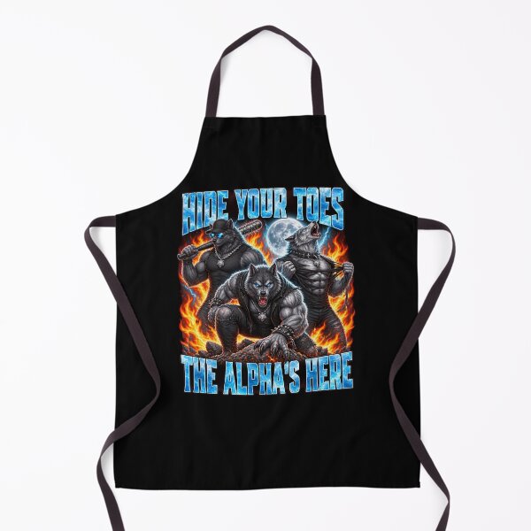 Item preview, Hide Your Toes The Alpha's Here Werewolf designed and sold by KristinNorma.