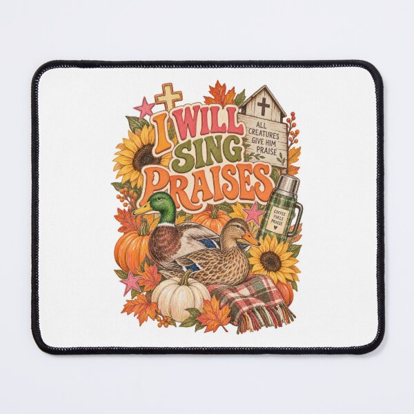 Item preview, I Will Sing Praises Fall designed and sold by hobbybox.