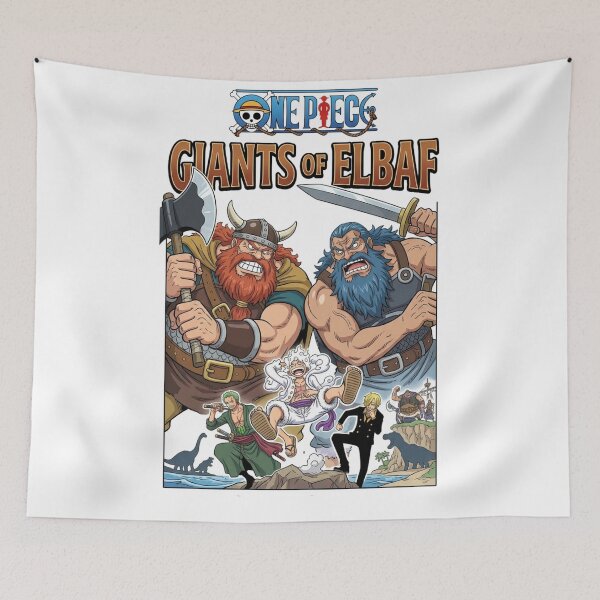 Item preview, Giants of Elbaf Warrior Anime Arc Artwork designed and sold by FreakToons.