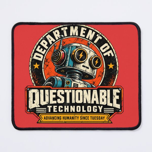 Item preview, Department of Questionable Technology  designed and sold by AdeGee.