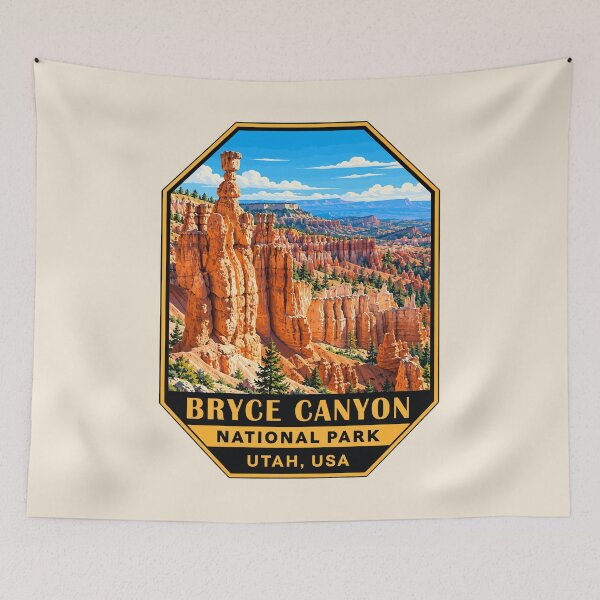 Item preview, Bryce Canyon National Park Utah Sticker designed and sold by Gideon Emmerich.