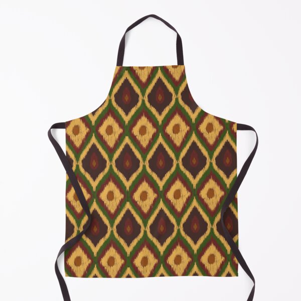 Item preview, Geometric Ikat pattern designed and sold by Halonapping.