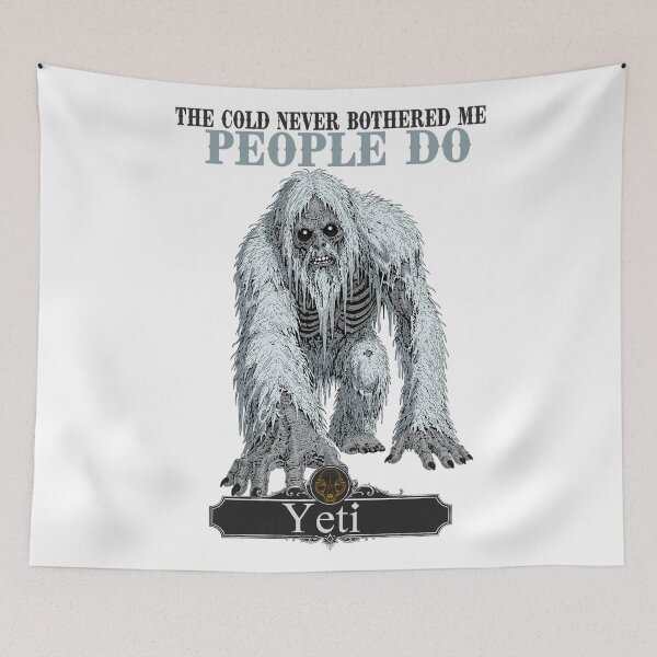 Item preview, Yeti abominably good at hiding designed and sold by Hexcellent Designs.