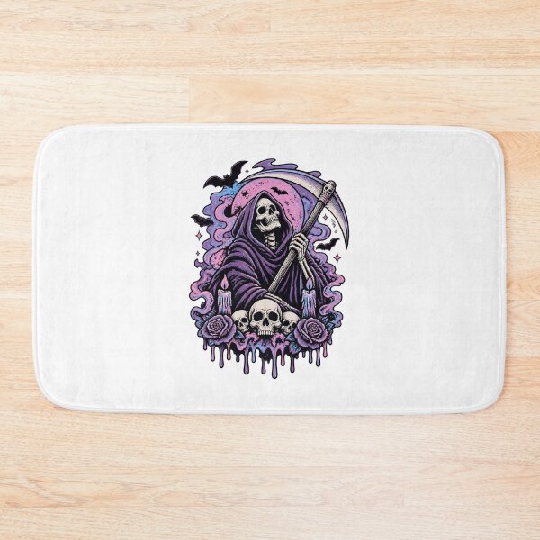 Item preview, Pastel Goth Grim Reaper Design with Death It Is What It Is Drip Art designed and sold by nilakastrati04.