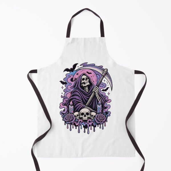 Item preview, Pastel Goth Grim Reaper Design with Death It Is What It Is Drip Art designed and sold by nilakastrati04.