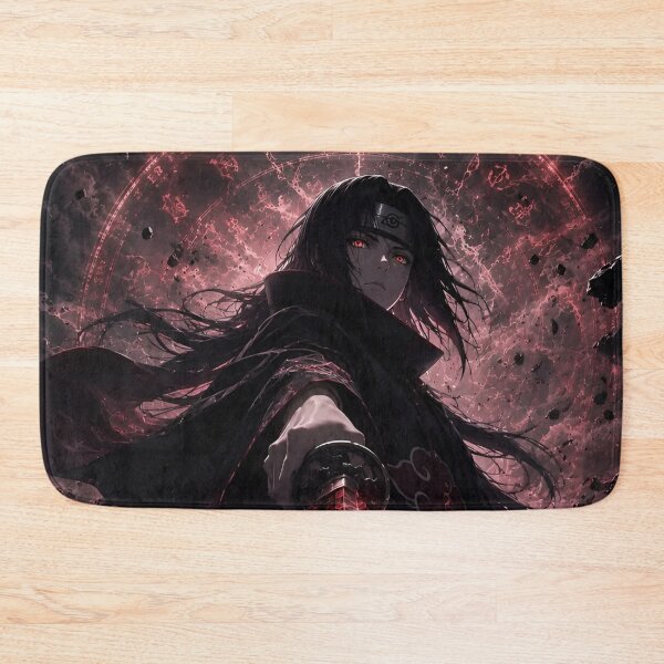 Item preview, Itachi | Crimson-Eyed Dark Shinobi Warrior – Mystical Sword Anime Style designed and sold by Dyan4.