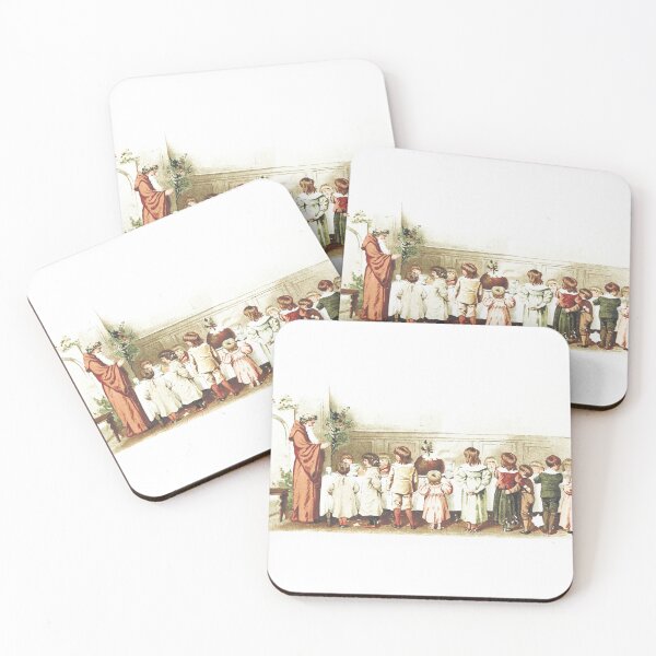 Item preview, Vintage Christmas Feast With Children Illustration designed and sold by Antique Science Press.