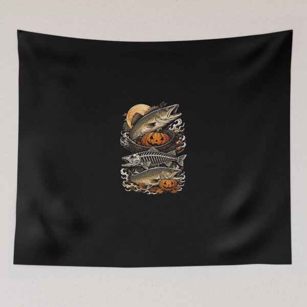 Item preview, Halloween Fish Costumes Ghost Pumpkin Skeleton Mummy designed and sold by KristinNorma.