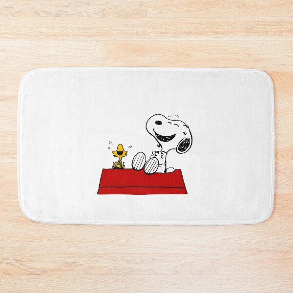Item preview, Snoopy and Woodstock Laughing Together Cute Cartoon Friendship Design designed and sold by Trendy Tee.