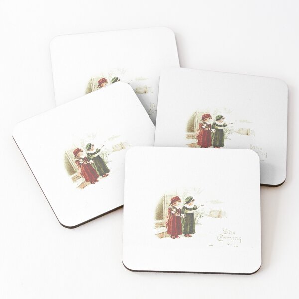 Item preview, Vintage Victorian Children Winter Illustration designed and sold by Antique Science Press.