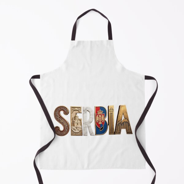 Item preview, Serbia Travel Vintage Typography – Balkan Heritage & Mountain Adventure designed and sold by VladisWorld.