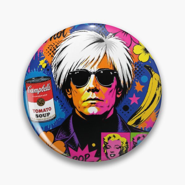 Artikelvorschau, Psychedelische Neon-Pop-Art-Legende Andy Warhol entworfen und verkauft von Skyrocketz.