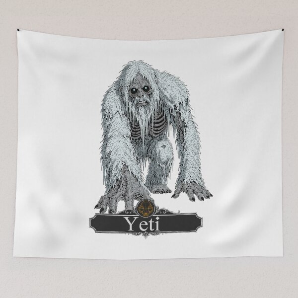 Item preview, Yeti abominably good at hiding. (Wordless) designed and sold by Hexcellent Designs.