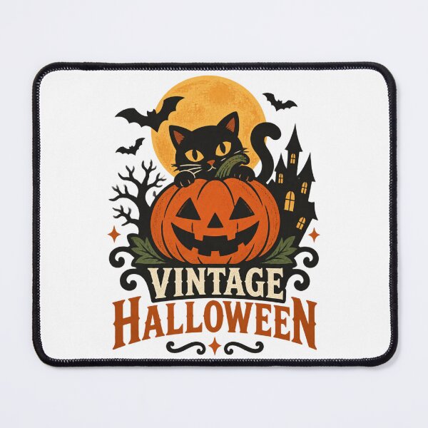 Item preview, Vintage Halloween Classic Spooky Design with Retro Style Elements designed and sold by nilakastrati04.