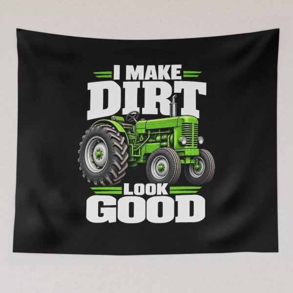 Item preview, I Make Dirt Look Good Tractor Driver T-Shirt – Funny Tractor Driver Gift, Farming Graphic designed and sold by Trendably.
