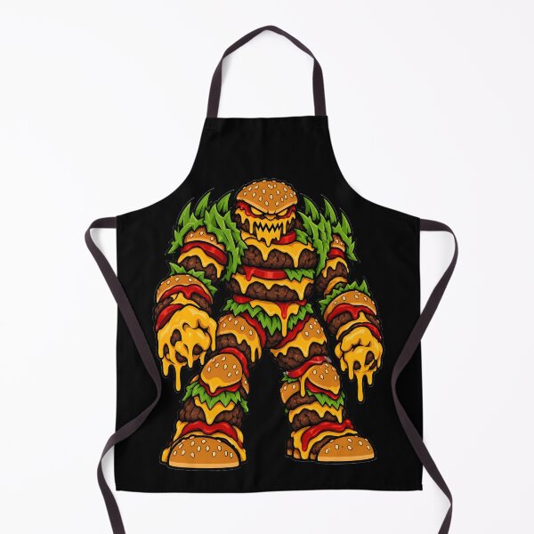 Item preview, Burger Golem designed and sold by DrawingAndText.