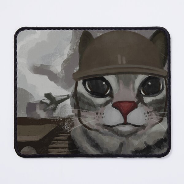 Item preview, War Cat Meme designed and sold by OricnsBelt.