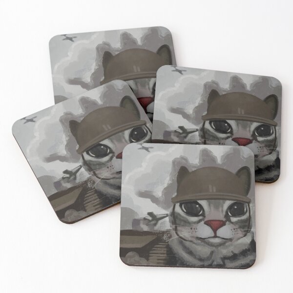 Item preview, War Cat Meme designed and sold by OricnsBelt.