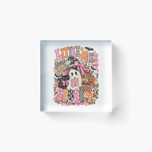 Item preview, Little Miss Spooky Cute Halloween Ghost designed and sold by hobbybox.