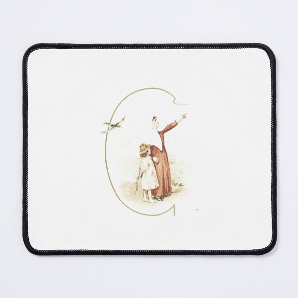 Item preview, Vintage Mother and Child Pointing at Swallow designed and sold by Antique Science Press.