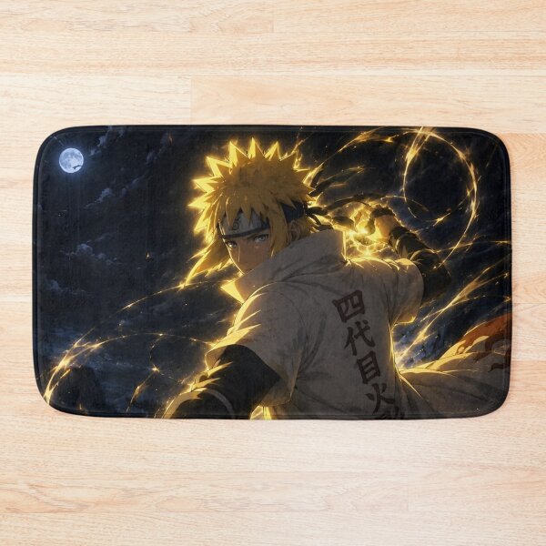 Item preview, Golden Flash Shinobi – Legendary Ninja Anime Warrior Night Artwork designed and sold by Dyan4.