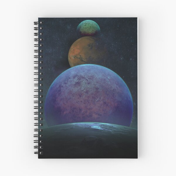 Item preview, Cosmic Alignment  Stacked Planets in Deep Space designed and sold by Elite Wall Art.