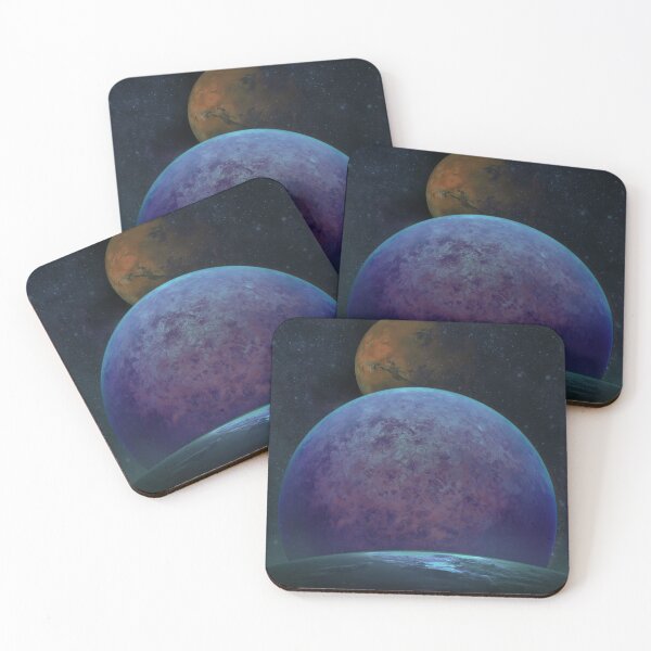 Item preview, Cosmic Alignment  Stacked Planets in Deep Space designed and sold by Elite Wall Art.