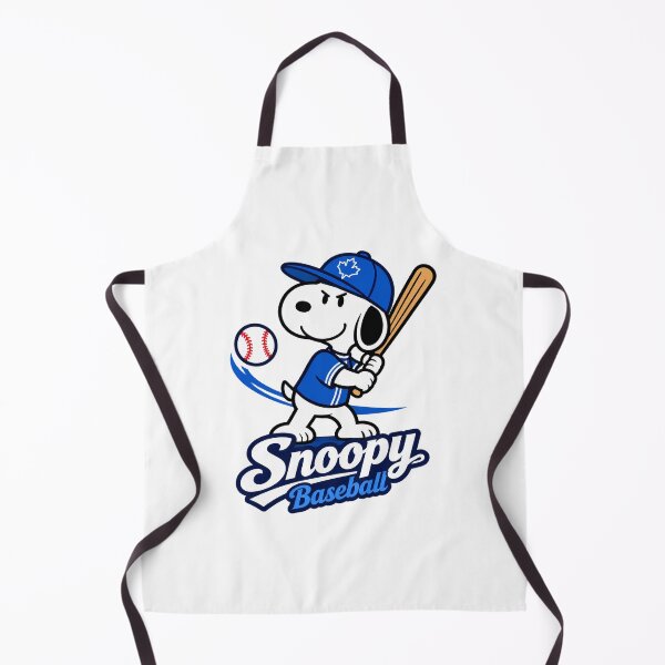 Item preview, Snoopy Playing Baseball with Blue Jays Inspired Design designed and sold by Piiouf.