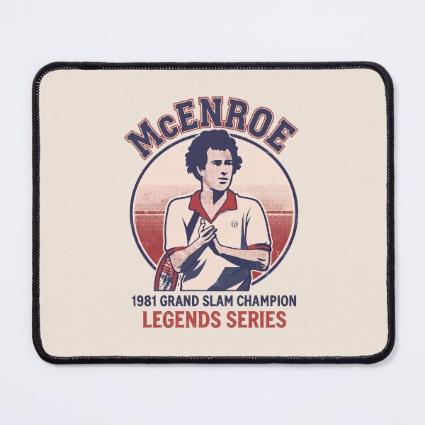 Item preview, 1981 Grand Slam Champion Legends Series Retro Tennis Art designed and sold by OutofFocusShop.
