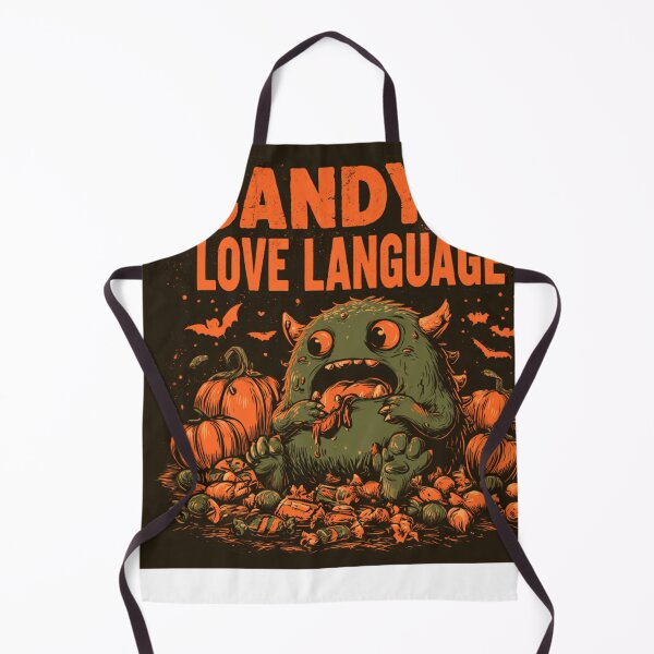 Item preview, Candy Is My Love Language Monster Halloween designed and sold by NicolasGlowArt.