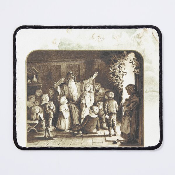 Item preview, Vintage Victorian Christmas Story Illustration designed and sold by Antique Science Press.