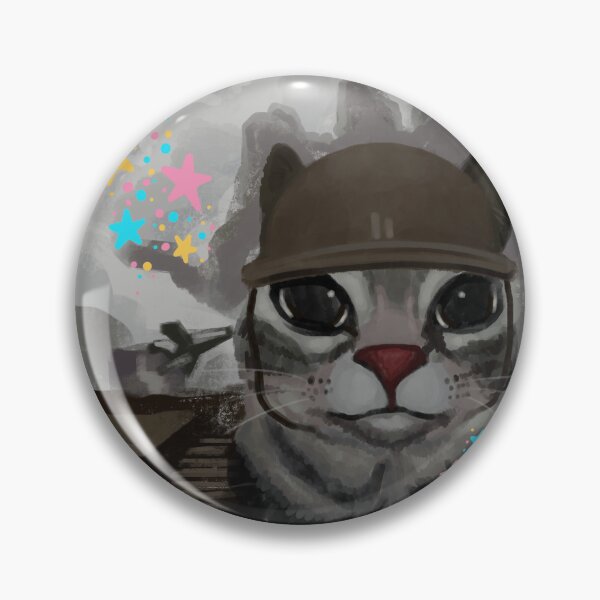 Item preview, War Cat Meme w/ Sparkles ✨ designed and sold by OricnsBelt.