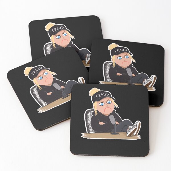 Item preview, Fraud Cap Microphone Skeptic Cartoon Art designed and sold by KristinNorma.