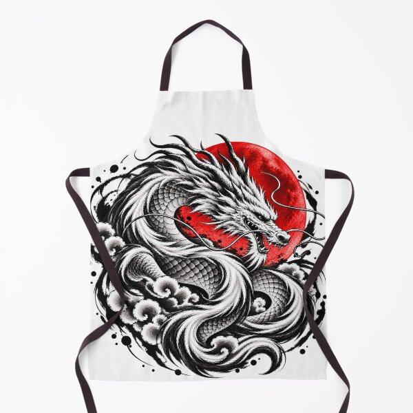 Item preview, apanese Sumi-e Dragon – Modern Japanese Ink Art designed and sold by KASUMINK.