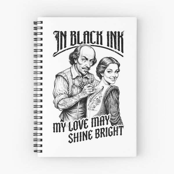 Item preview, Tattoo Shakespeare In Black Ink Funny Vintage Inked Maiden designed and sold by GrandeDuc.