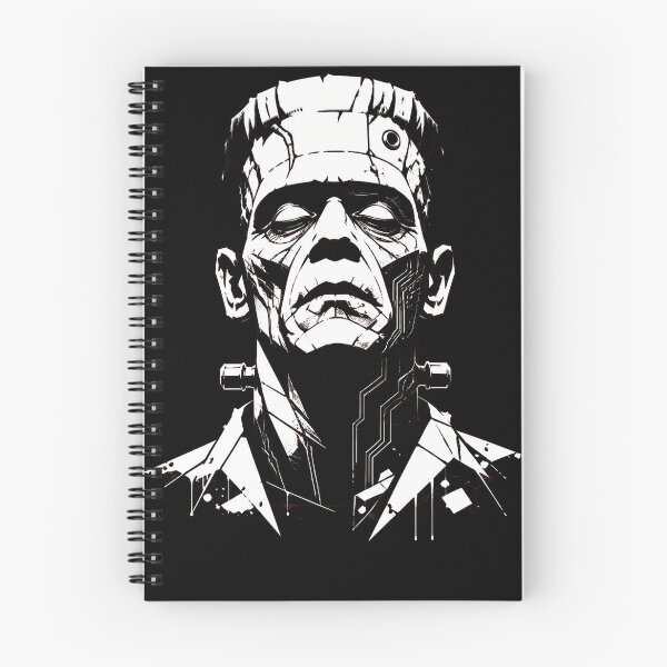 Item preview, Frankenstein Monster Face Classic Horror Movie Graphic-13 designed and sold by KristinNorma.