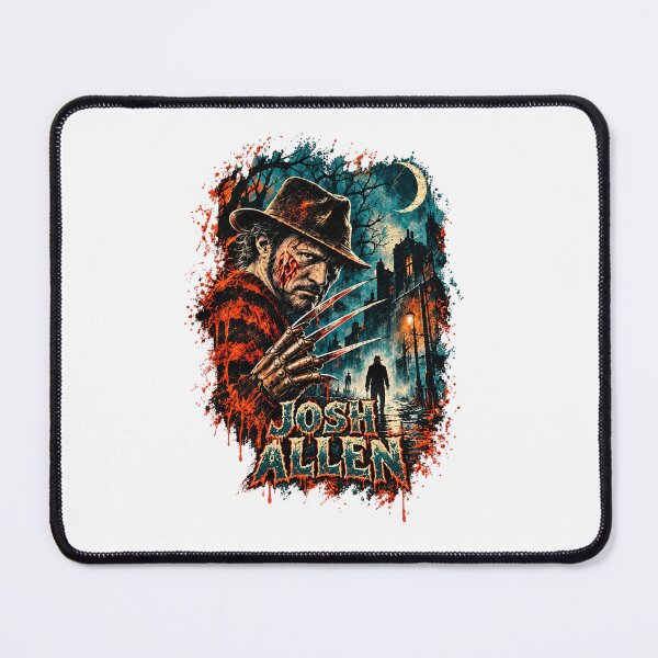 Item preview, Josh Allen A Nightmare On Buffalo Horror Graphic designed and sold by YAWO-PAE.